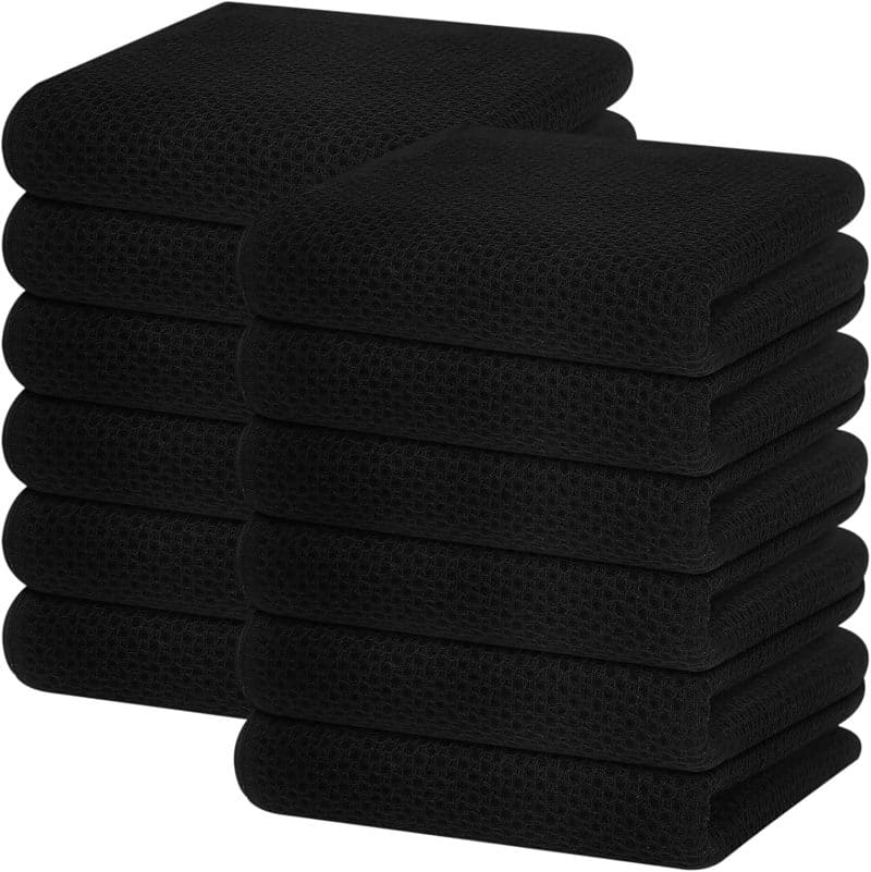 Homaxy 100% Cotton Waffle Weave Kitchen Dish Towels - Image 99