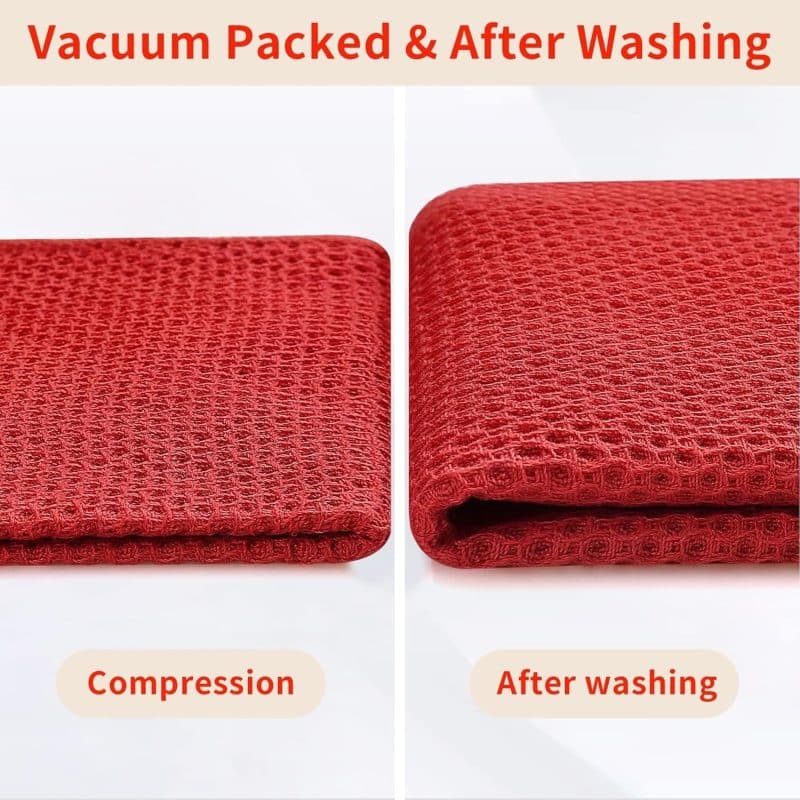 Homaxy 100% Cotton Waffle Weave Kitchen Dish Towels - Image 111