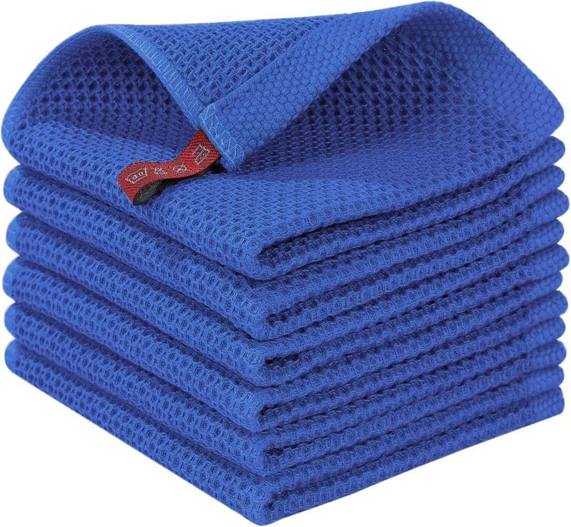 Homaxy 100% Cotton Waffle Weave Kitchen Dish Towels - Image 125