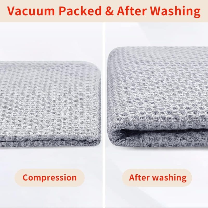 Homaxy 100% Cotton Waffle Weave Kitchen Dish Towels - Image 158
