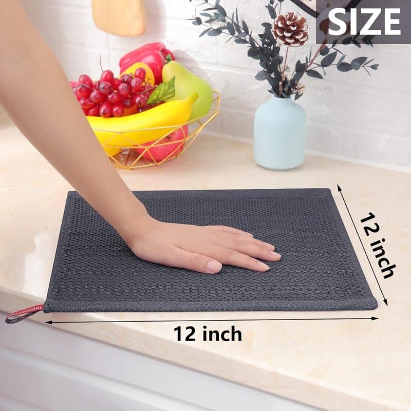 Homaxy 100% Cotton Waffle Weave Kitchen Dish Towels - Image 172