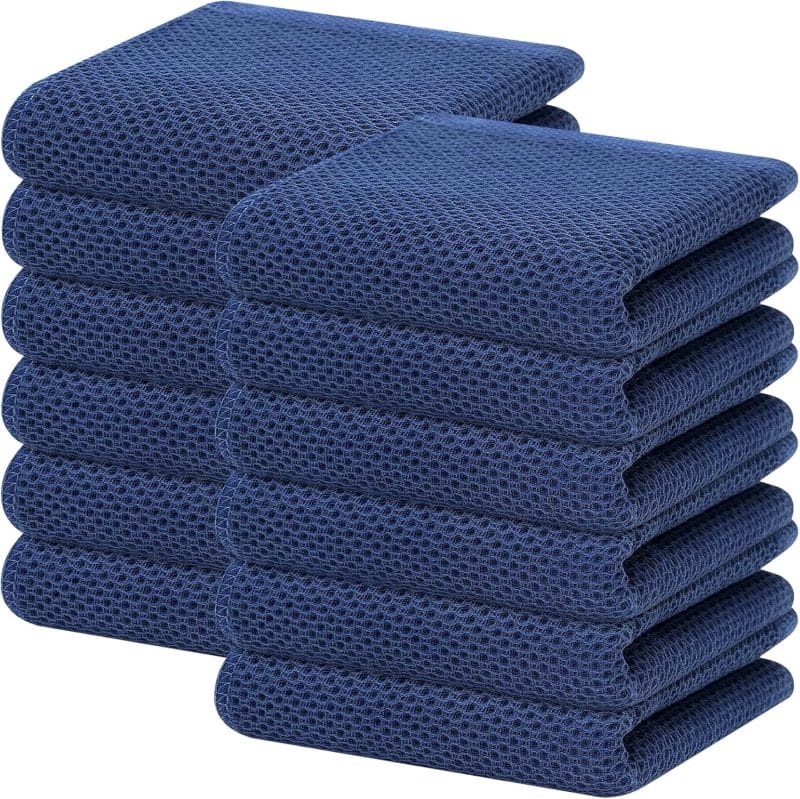 Homaxy 100% Cotton Waffle Weave Kitchen Dish Towels - Image 174