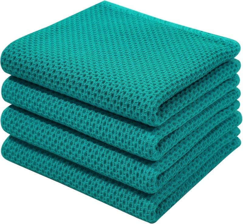 Homaxy 100% Cotton Waffle Weave Kitchen Dish Towels - Image 183
