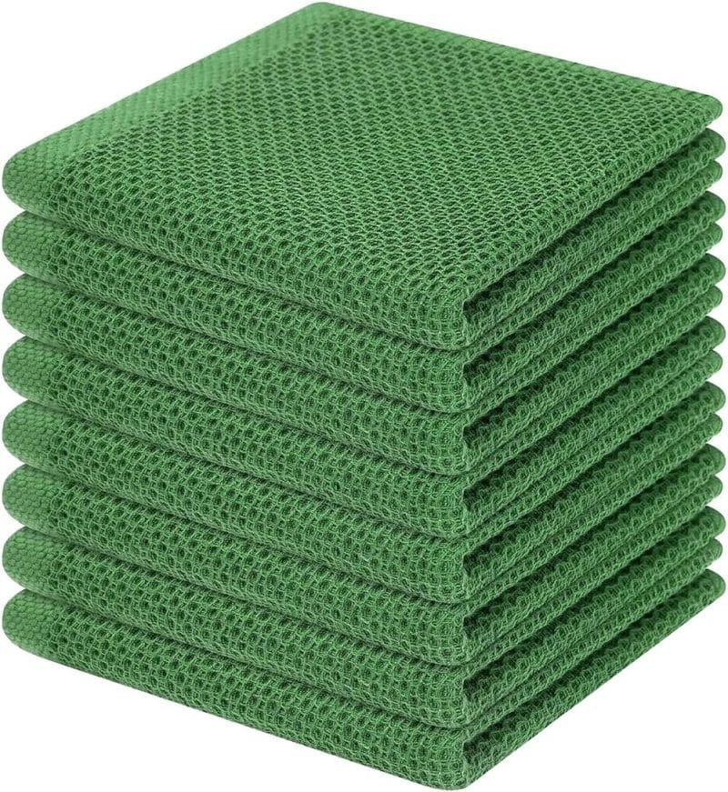 Homaxy 100% Cotton Waffle Weave Kitchen Dish Towels - Image 210