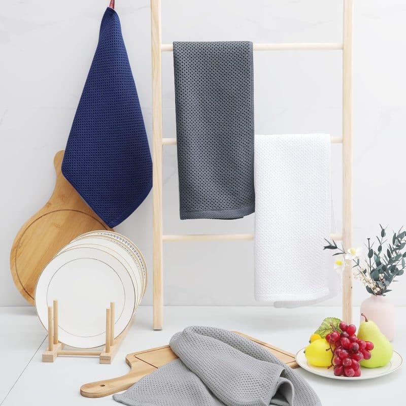 Homaxy 100% Cotton Waffle Weave Kitchen Dish Towels - Image 216