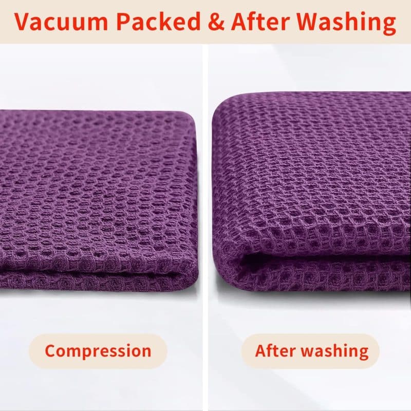 Homaxy 100% Cotton Waffle Weave Kitchen Dish Towels - Image 221