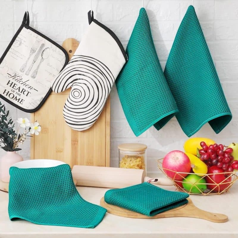 Homaxy 100% Cotton Waffle Weave Kitchen Dish Towels - Image 226