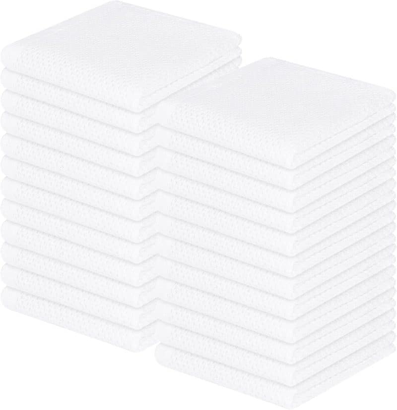 Homaxy 100% Cotton Waffle Weave Kitchen Dish Towels - Image 228