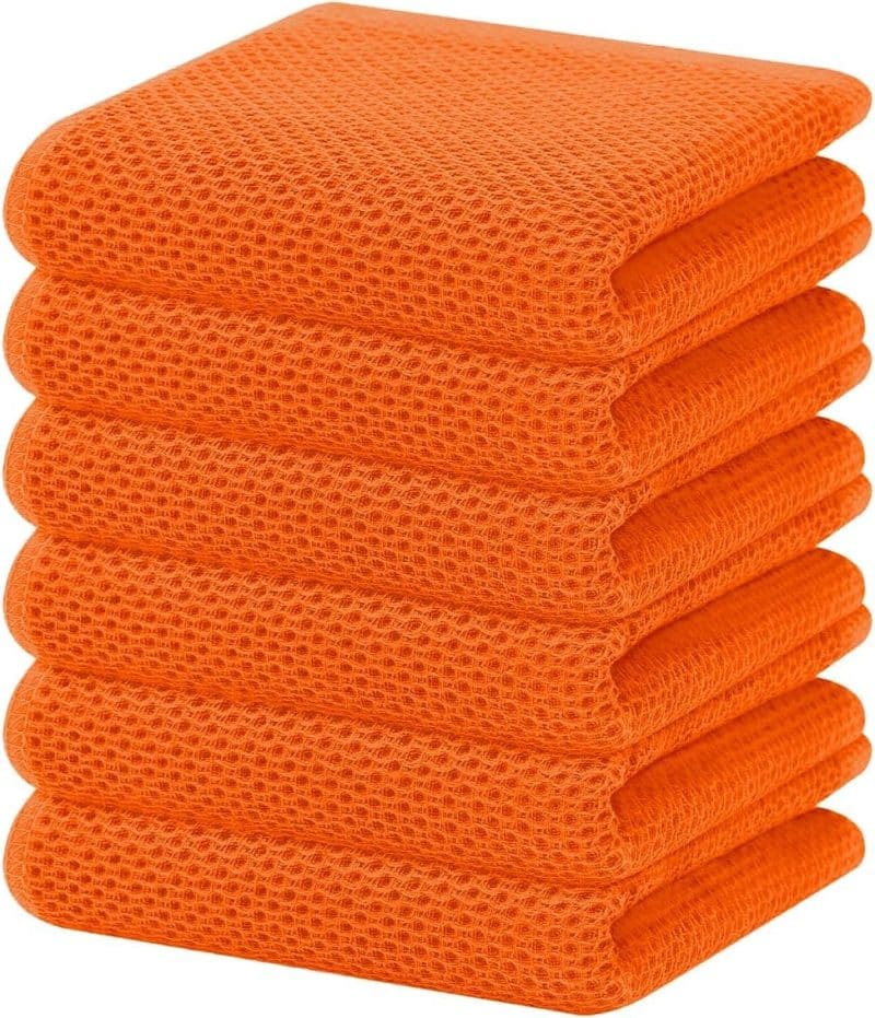 Homaxy 100% Cotton Waffle Weave Kitchen Dish Towels - Image 238