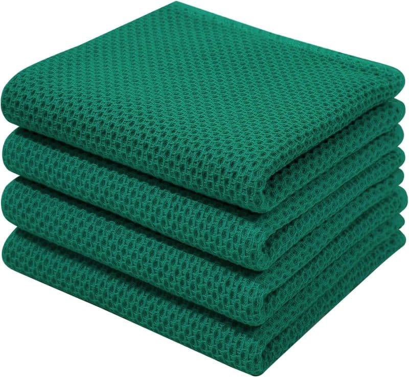Homaxy 100% Cotton Waffle Weave Kitchen Dish Towels - Image 239
