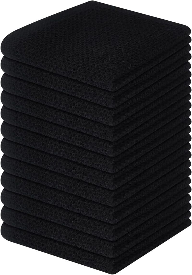 Homaxy 100% Cotton Waffle Weave Kitchen Dish Towels - Image 242