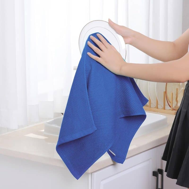 Homaxy 100% Cotton Waffle Weave Kitchen Dish Towels - Image 245
