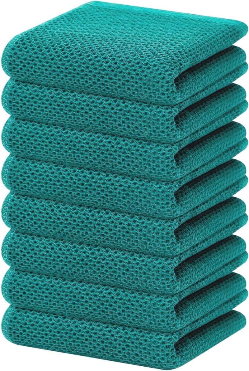 Homaxy 100% Cotton Waffle Weave Kitchen Dish Towels - Image 254