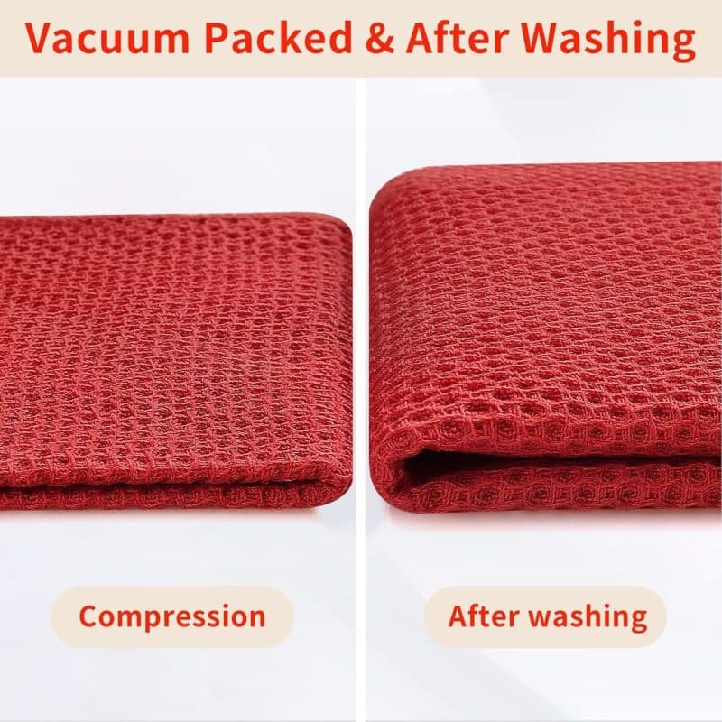 Homaxy 100% Cotton Waffle Weave Kitchen Dish Towels - Image 268