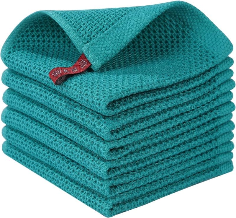 Homaxy 100% Cotton Waffle Weave Kitchen Dish Towels - Image 277