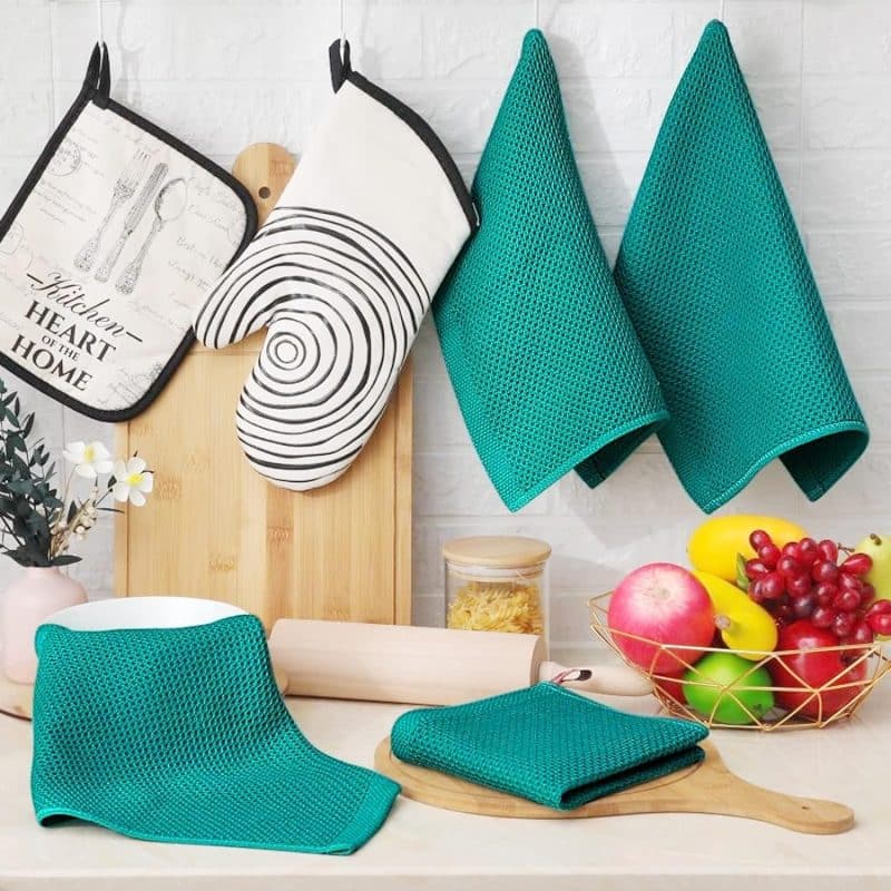 Homaxy 100% Cotton Waffle Weave Kitchen Dish Towels - Image 279