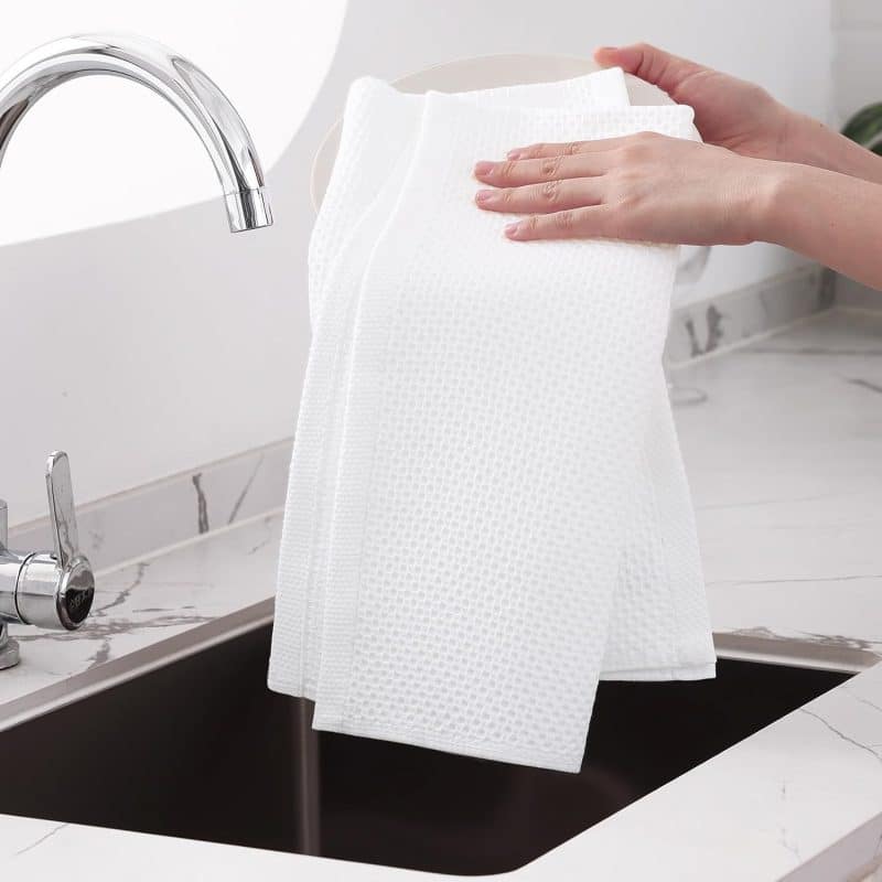 Homaxy 100% Cotton Waffle Weave Kitchen Dish Towels - Image 284