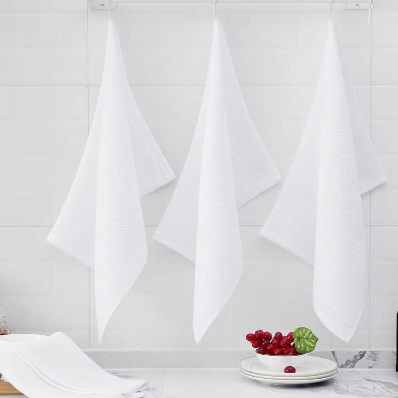 Homaxy 100% Cotton Waffle Weave Kitchen Dish Towels - Image 286