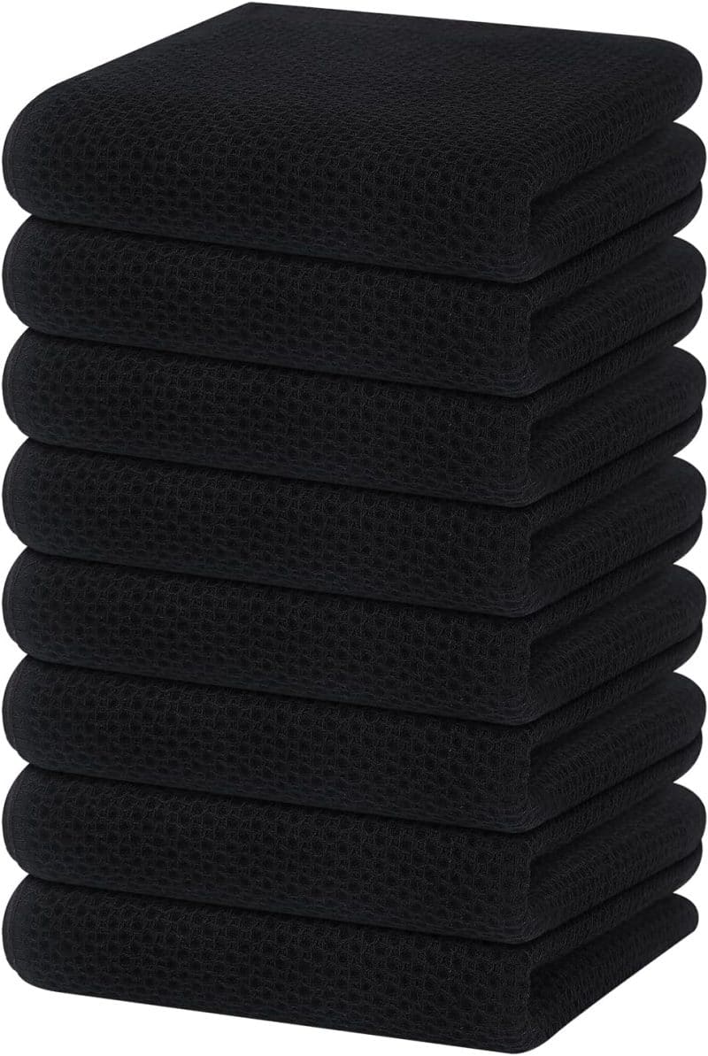 Homaxy 100% Cotton Waffle Weave Kitchen Dish Towels - Image 291