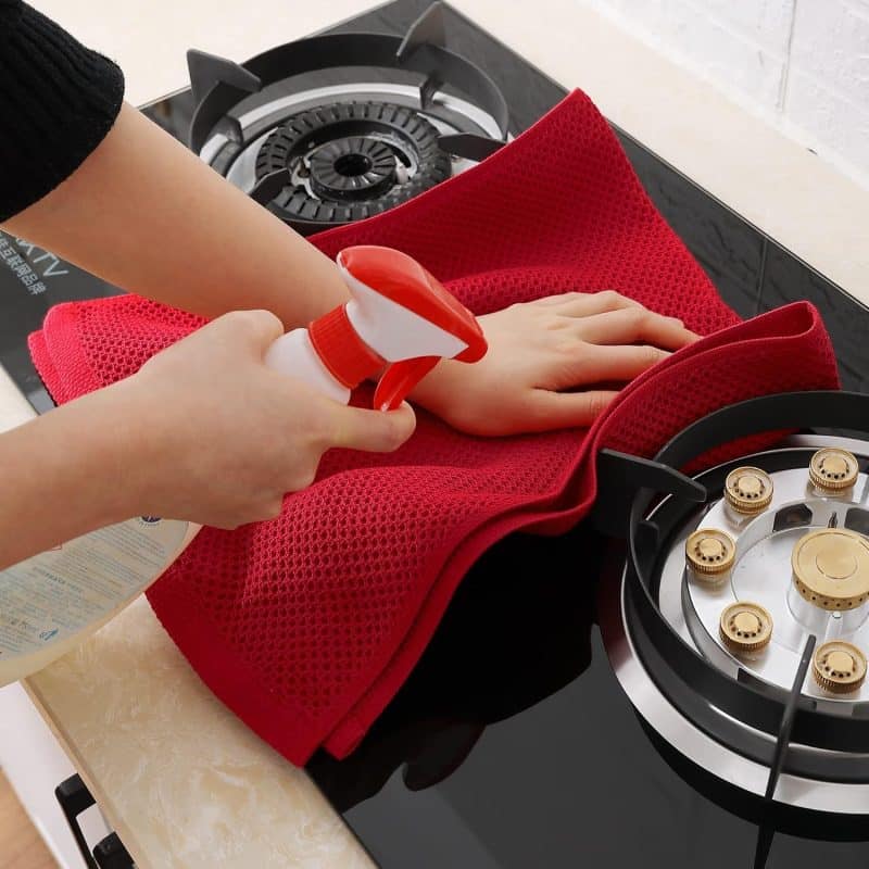 Homaxy 100% Cotton Waffle Weave Kitchen Dish Towels - Image 295