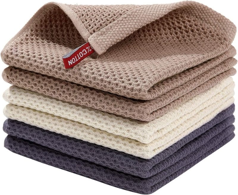 Homaxy 100% Cotton Waffle Weave Kitchen Dish Towels - Image 330