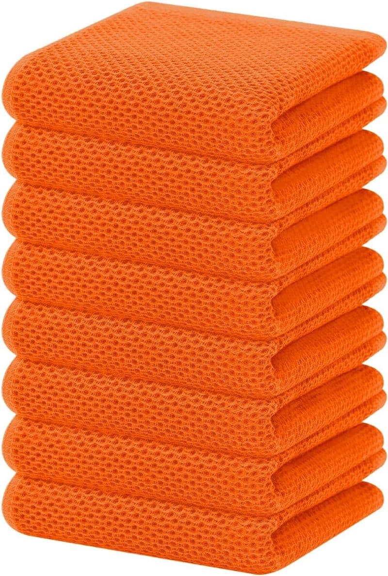 Homaxy 100% Cotton Waffle Weave Kitchen Dish Towels - Image 333