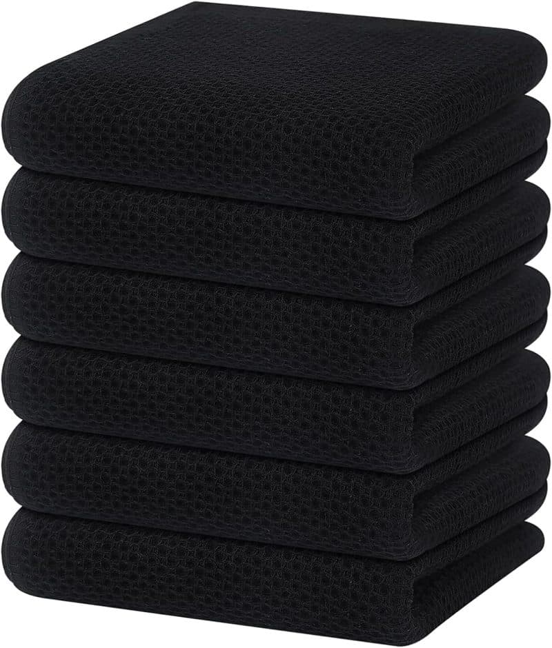 Homaxy 100% Cotton Waffle Weave Kitchen Dish Towels - Image 351