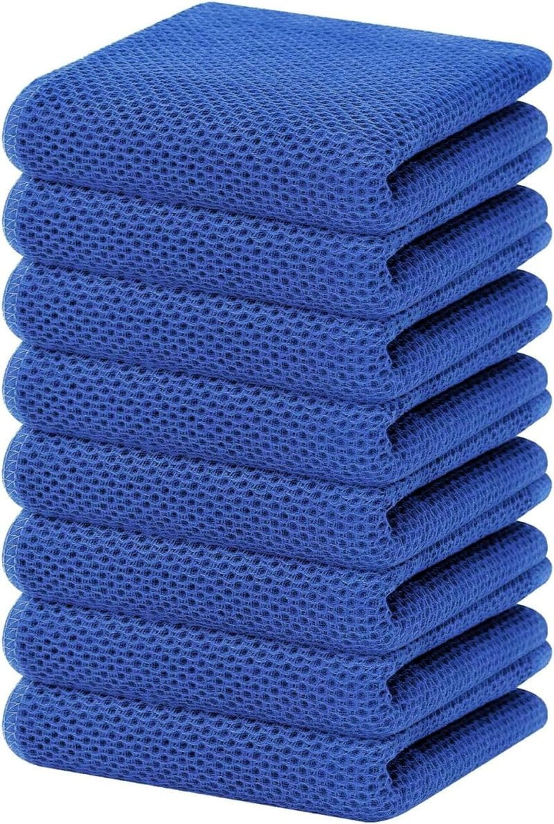 Homaxy 100% Cotton Waffle Weave Kitchen Dish Towels - Image 359