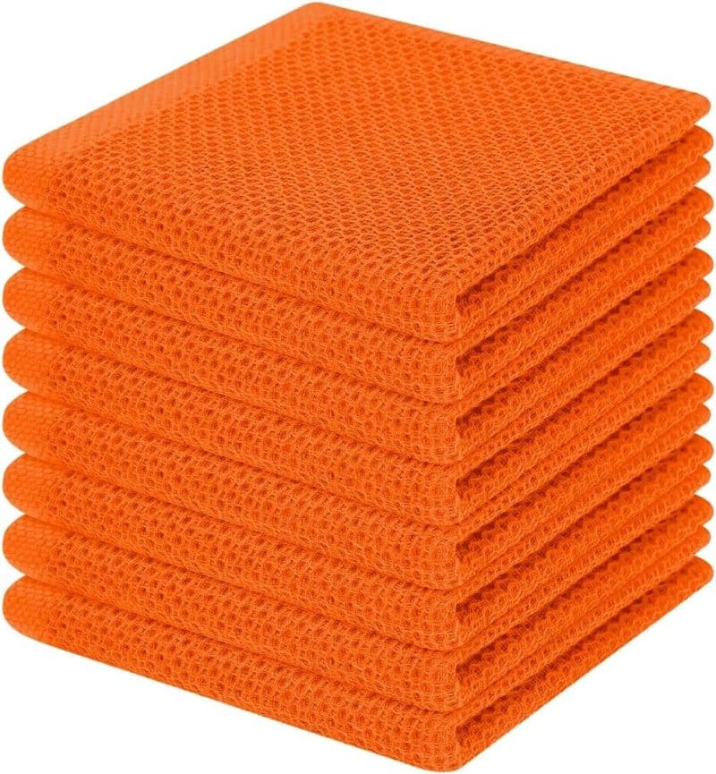 Homaxy 100% Cotton Waffle Weave Kitchen Dish Towels - Image 366