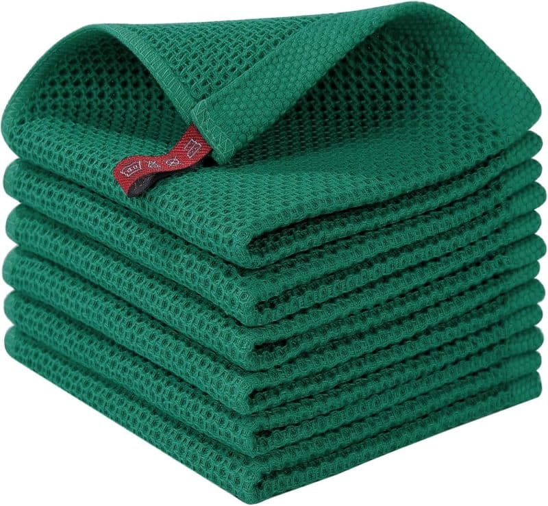 Homaxy 100% Cotton Waffle Weave Kitchen Dish Towels - Image 367