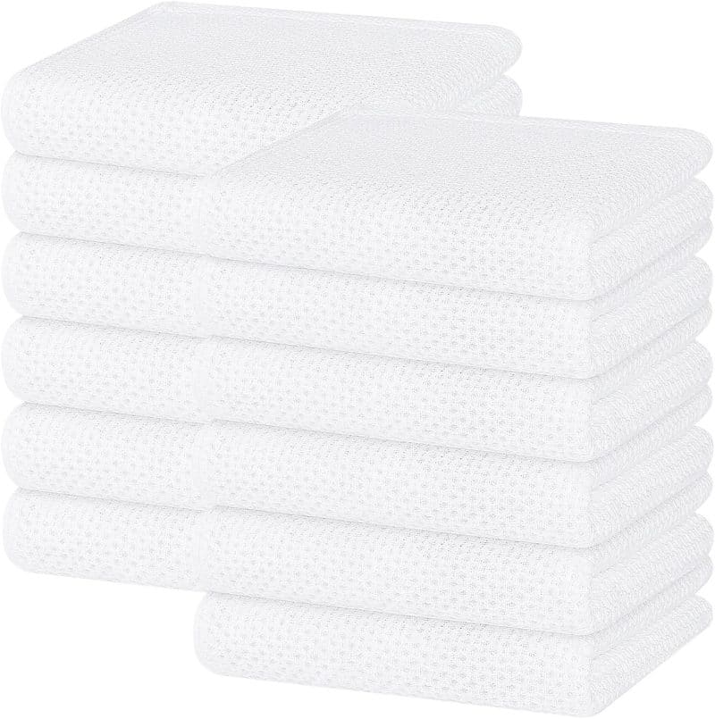 Homaxy 100% Cotton Waffle Weave Kitchen Dish Towels - Image 374