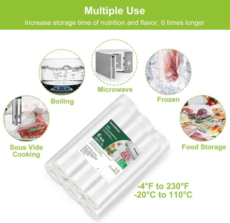 Bonsenkitchen Vacuum Sealer Bags - Image 3