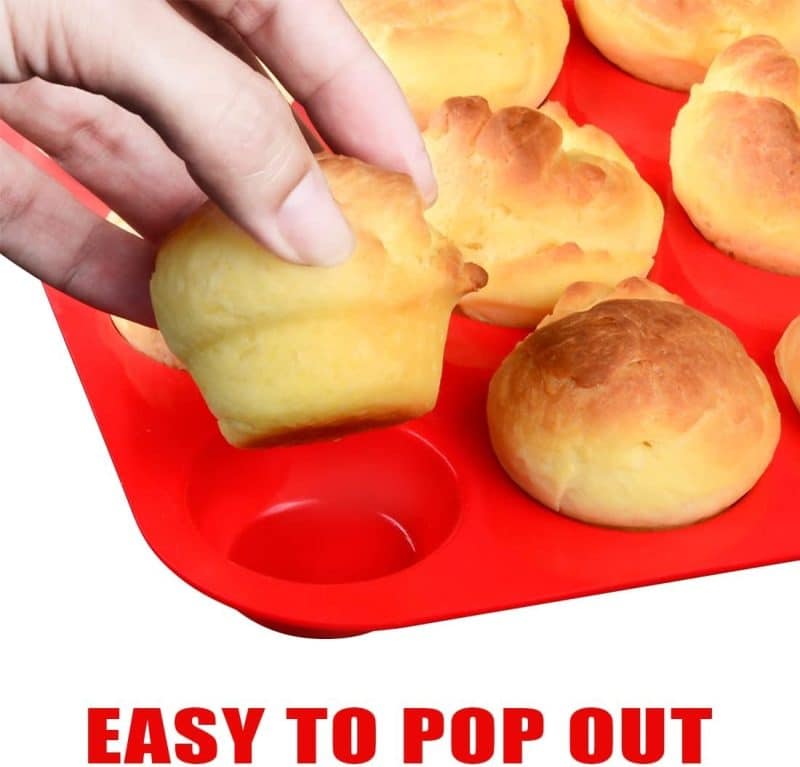 CAKETIME Silicone Mini Muffin Pan - Image 25
