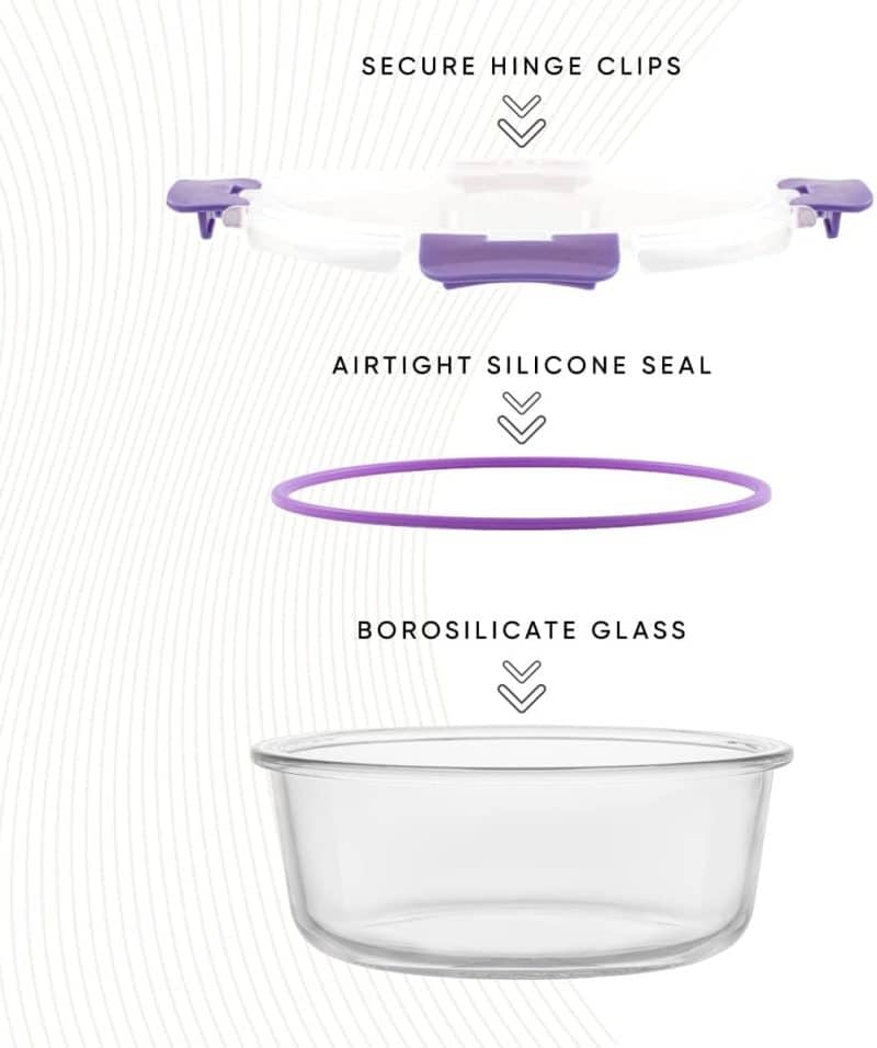 JoyJolt JoyFul Glass Food Storage Containers - Image 12