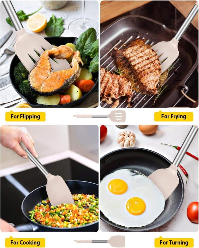BUNDLEPRO Pack of 2 Silicone Solid Turner - Image 25