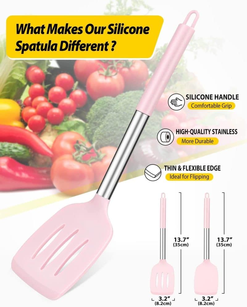 BUNDLEPRO Pack of 2 Silicone Solid Turner - Image 52