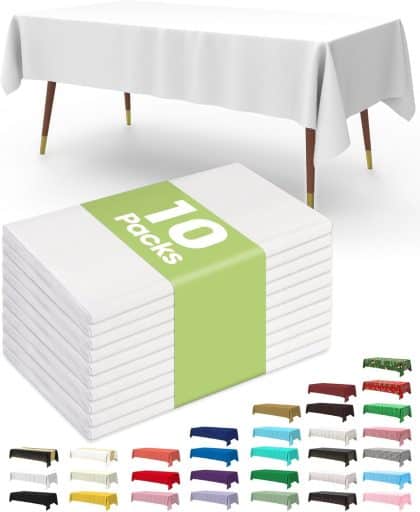 Pureegg Plastic Disposable Table Cloth