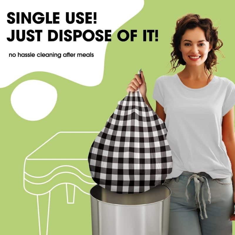 Pureegg Plastic Disposable Table Cloth - Image 78