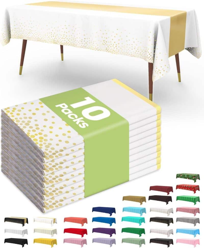 Pureegg Plastic Disposable Table Cloth - Image 126