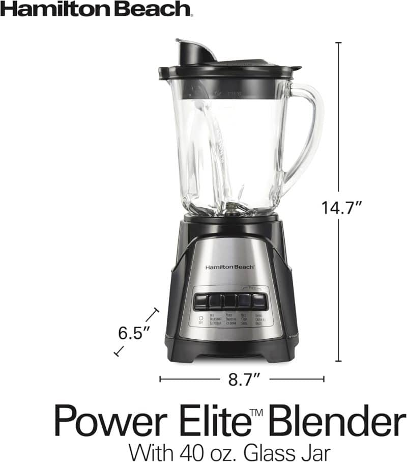 Hamilton Beach Power Elite Blender - Image 16