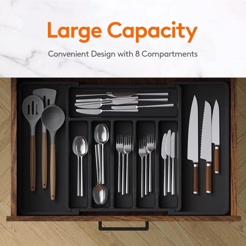 Lifewit Silverware Drawer Organizer - Image 2