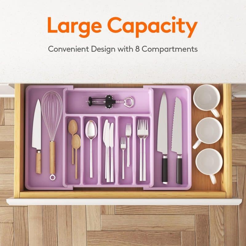 Lifewit Silverware Drawer Organizer - Image 12