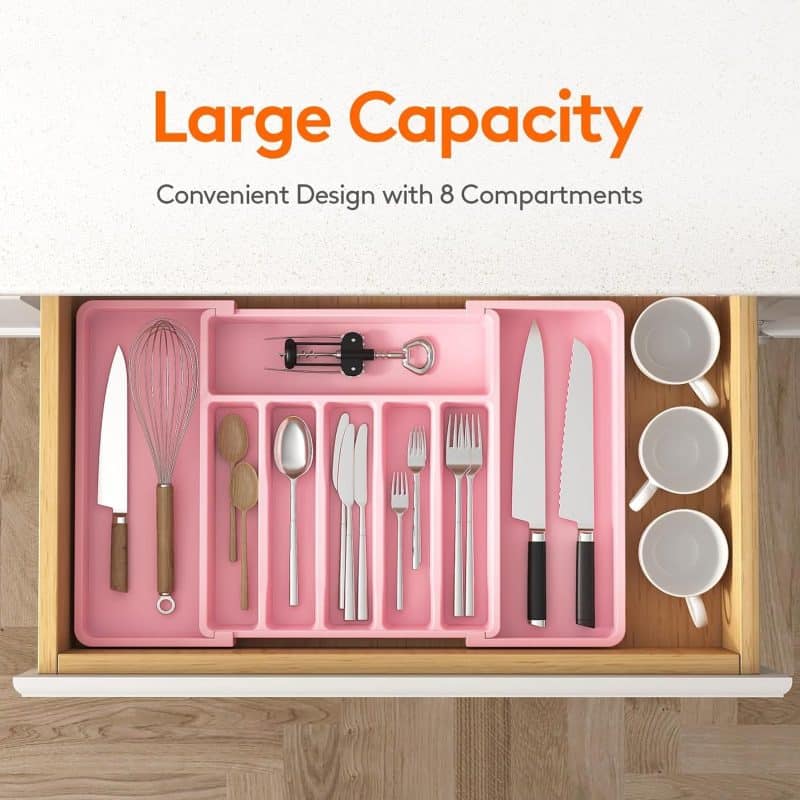 Lifewit Silverware Drawer Organizer - Image 21