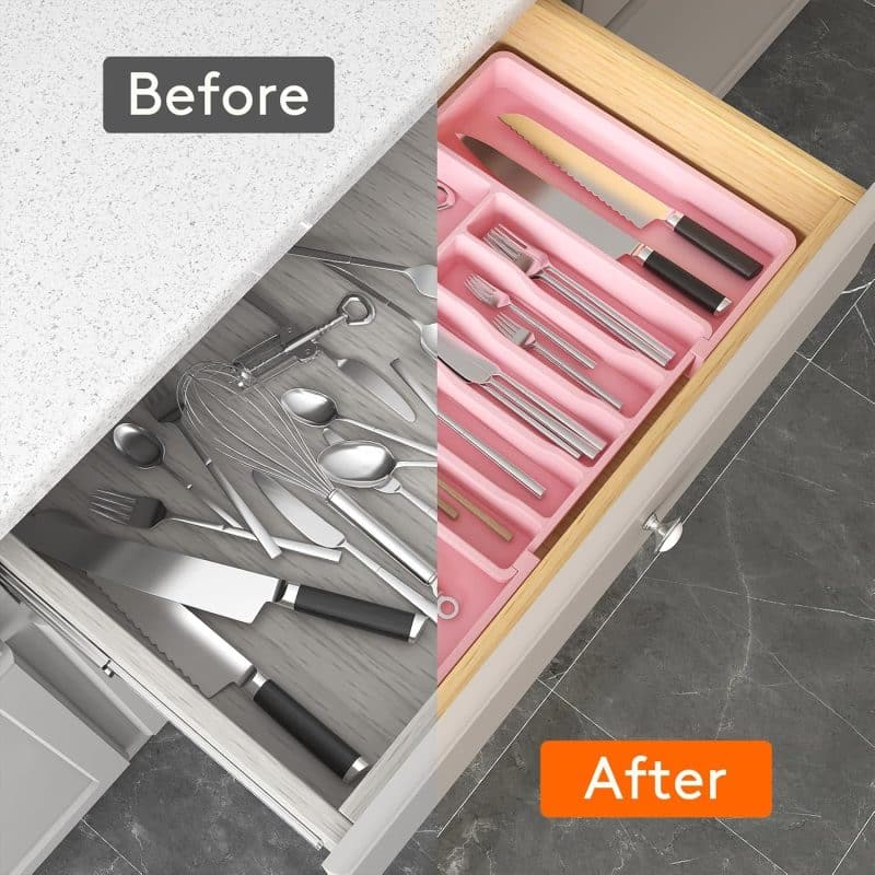 Lifewit Silverware Drawer Organizer - Image 25
