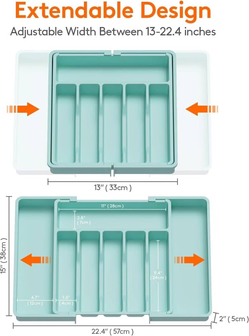 Lifewit Silverware Drawer Organizer - Image 31