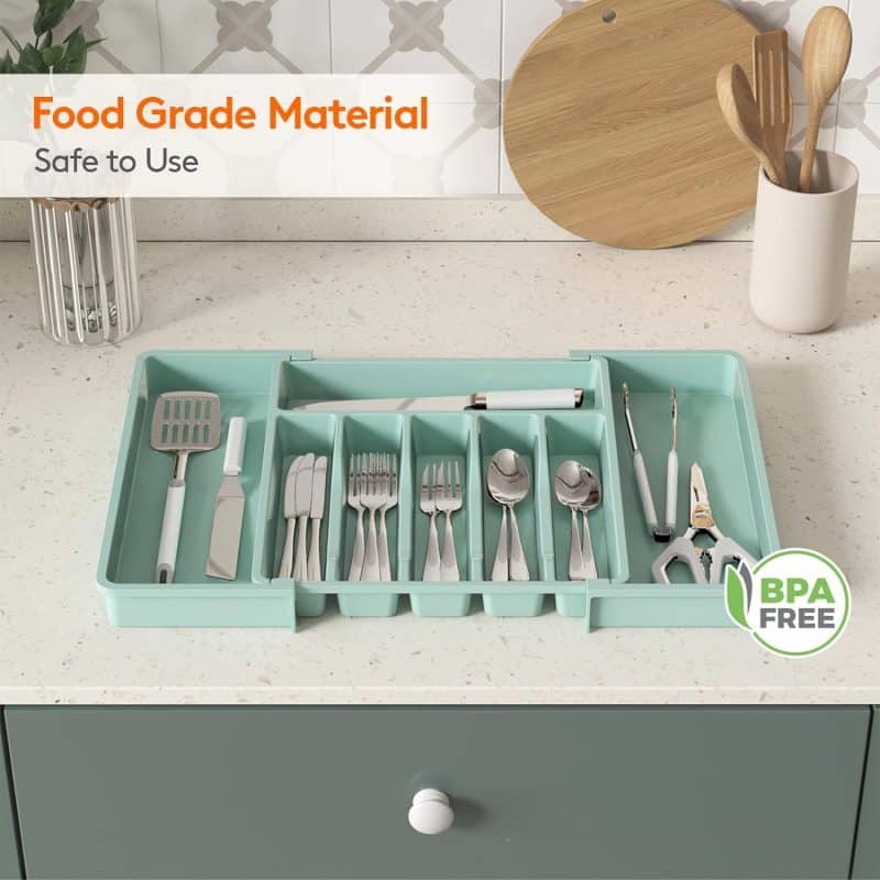 Lifewit Silverware Drawer Organizer - Image 36