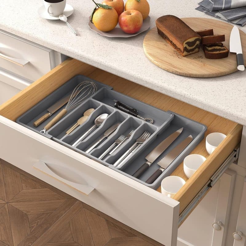Lifewit Silverware Drawer Organizer - Image 46