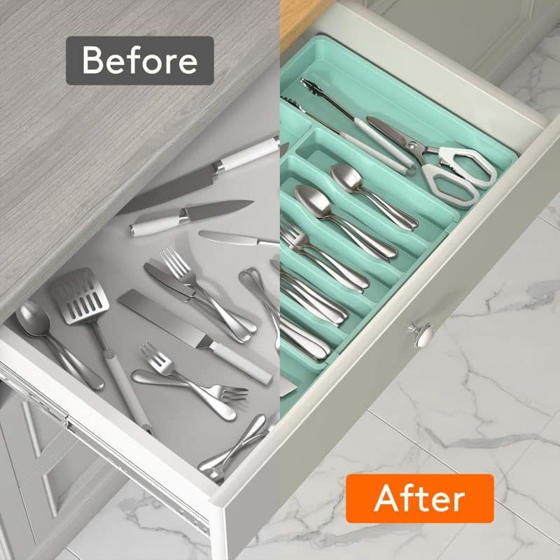Lifewit Silverware Drawer Organizer - Image 52