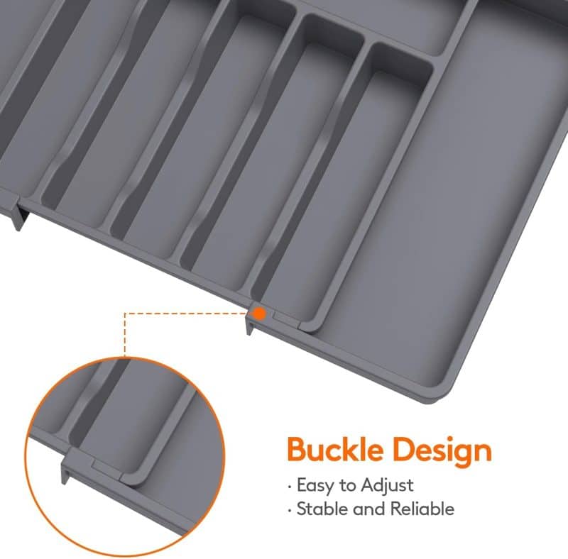 Lifewit Silverware Drawer Organizer - Image 62