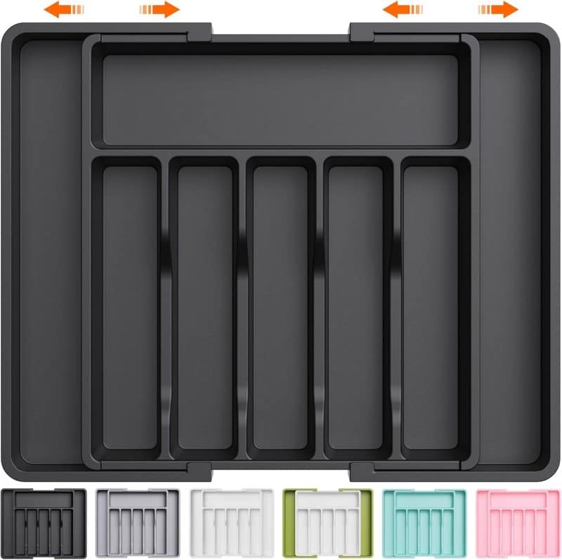 Lifewit Silverware Drawer Organizer - Image 66